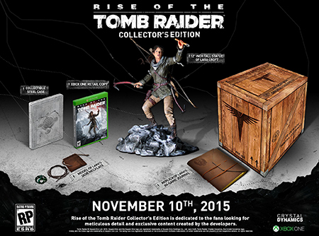 Rise Of The Tomb Raider — Collector's Edition