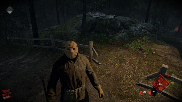 Friday The 13th: The Game — Fence After Jason Love Tap
