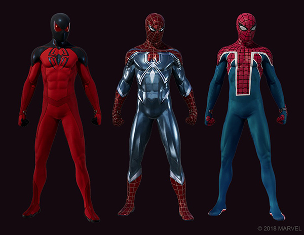 Spider-Man — The Heist Suits