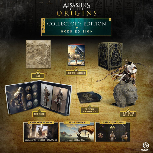 Assassin’s Creed Origins — Gods Collector’s Edition