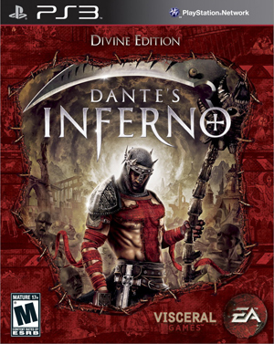 AggroGamer: Dante's Inferno PS3 Box Art