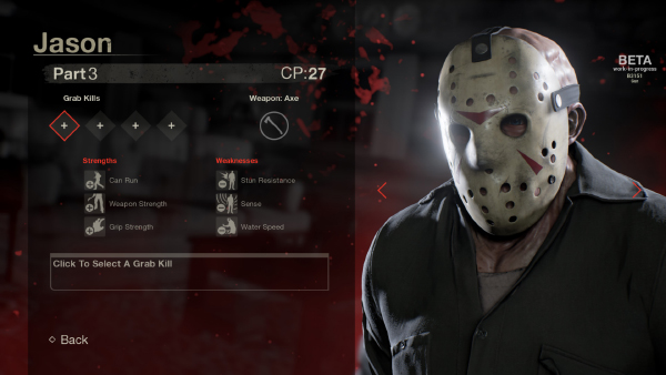 Friday The 13th: The Game — Jason From Part 3