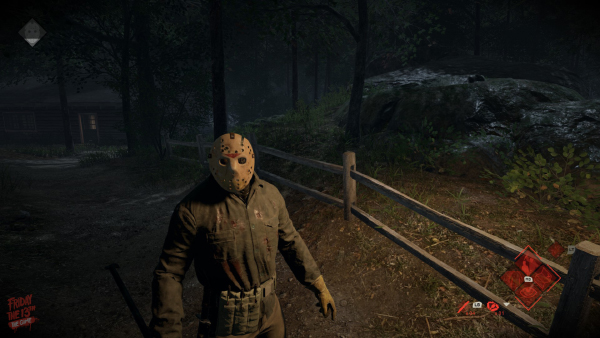 Friday The 13th: The Game — Intact Fence