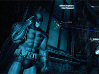 Batman Arkham City Covered In Blue Haze Too
