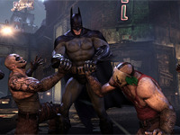 Batman Teaching Lessons On Sharing In Arkham City