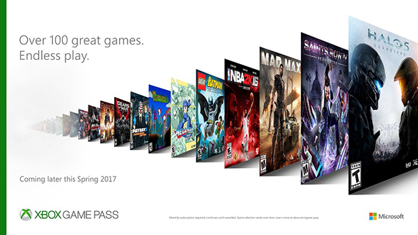 Xbox Game Pass — Unlimited Access To More Than 100 Games