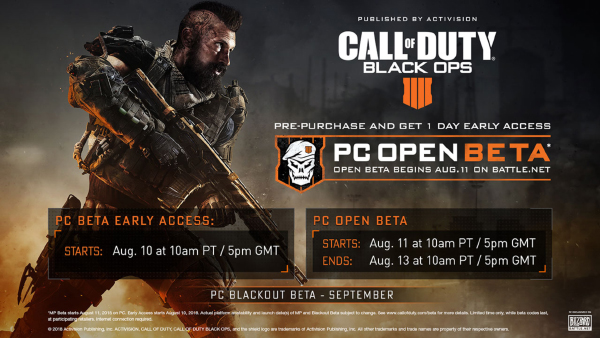 Call Of Duty: Black Ops 4 — Multiplayer Beta