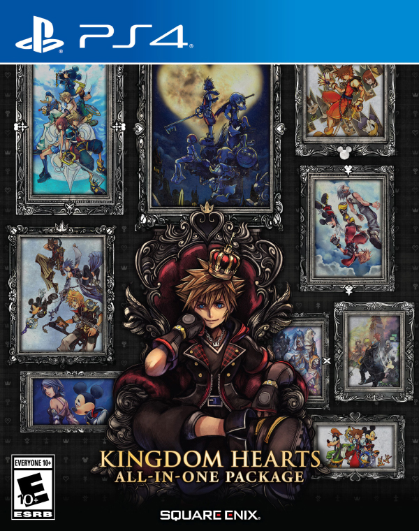 Kingdom Hearts All-In-One — Box Art