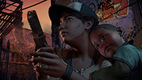 The Walking Dead — Clem And Baby AJ