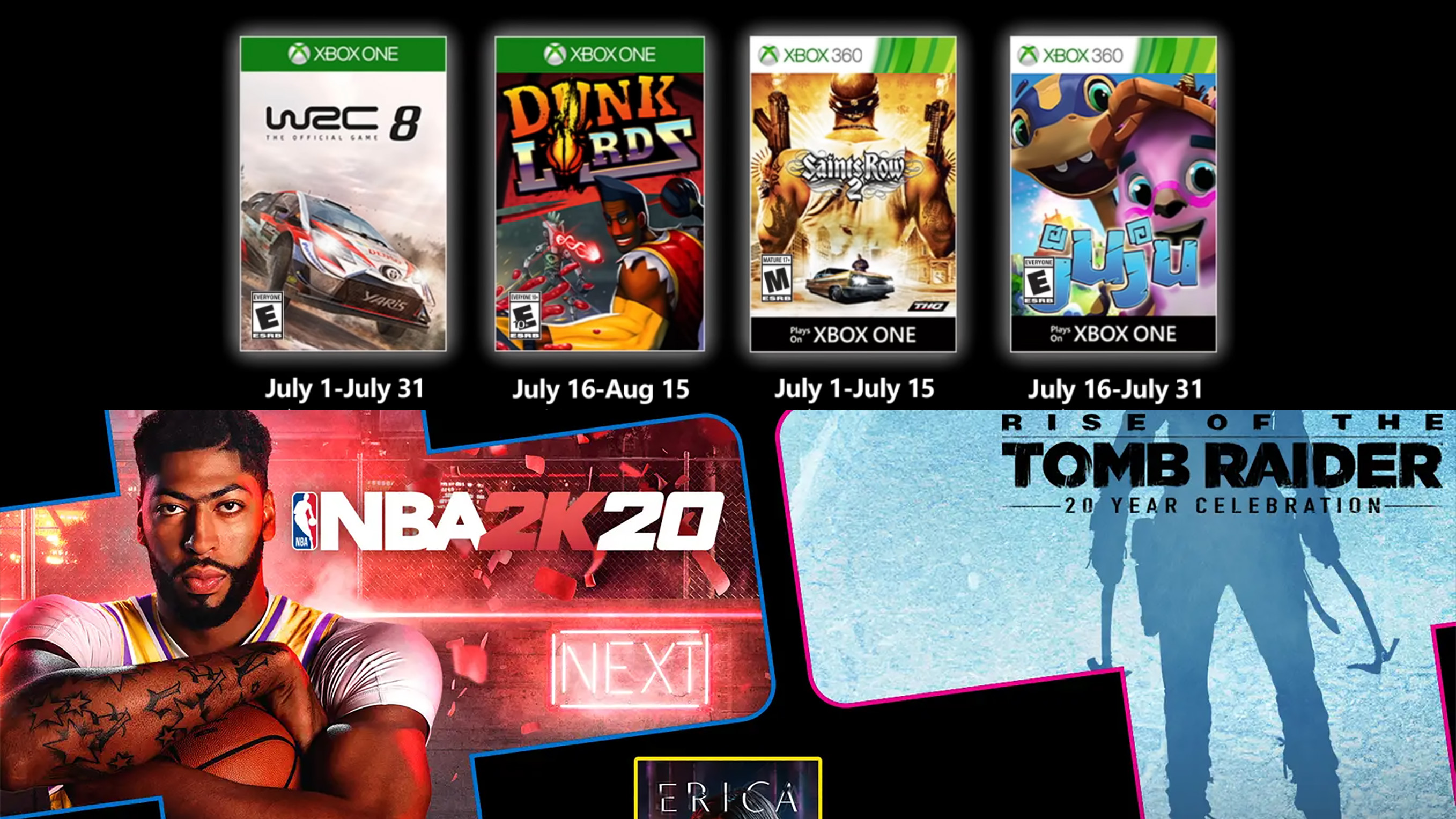 Free PlayStation & Xbox Video Games Coming July 2020 - AggroGamer ...