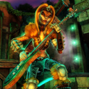 Guitar Hero: Warriors of Rock - Warrior Casey In Game