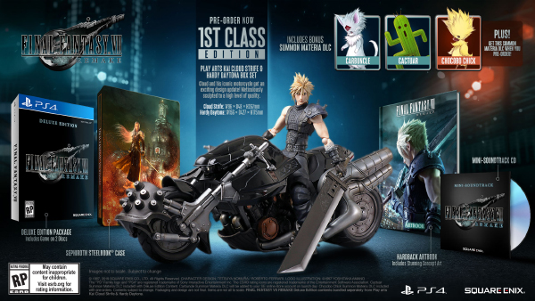 Final Fantasy VII Remake — 1st Class Edition