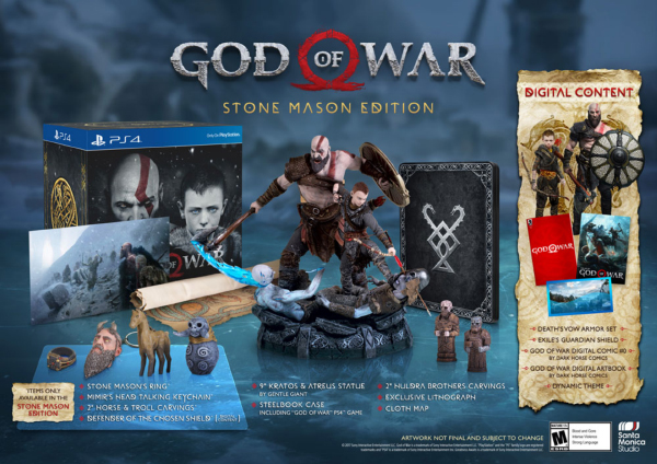 God Of War — Stone Mason Edition