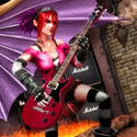 Guitar Hero: Warriors of Rock - Judy Nails In Game