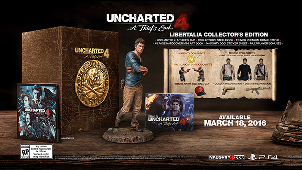 Uncharted 4: A Thief's End — Libertalia Collector's Edition