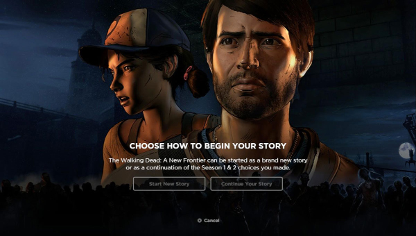 The Walking Dead: A New Frontier — Continue Your Story