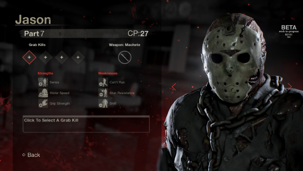 Friday The 13th: The Game — Jason From Part 7
