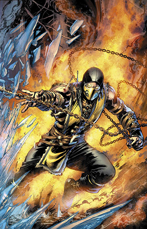 Mortal Kombat X - Comic Book Scorpion