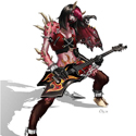 Guitar Hero: Warriors of Rock - Warrior Judy Concept