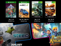 Free PlayStation & Xbox Video Games Coming January 2019