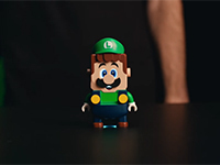 Luigi Is Now Starting Up His Course In LEGO Super Mario