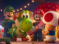 Yoshi Is Here To Join The Party In The Super Mario Galaxy Movie