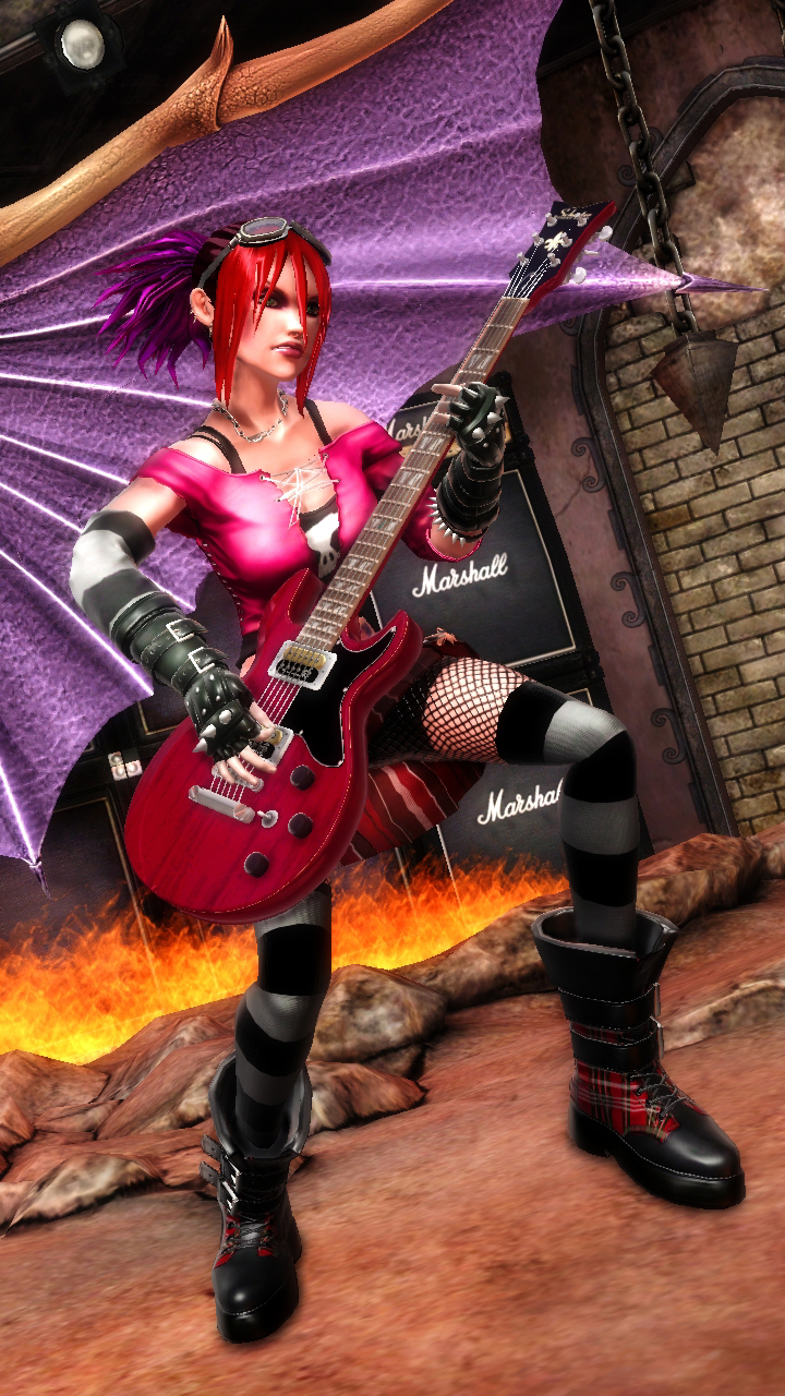 Guitar Hero: Warriors of Rock - Judy Nails In Game.